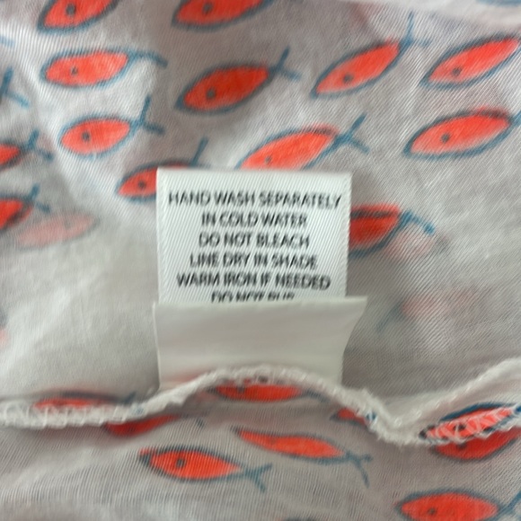 Roberta Roller Rabbit by Crewcuts Fish Coverup - Size 10 - Picture 5 of 5